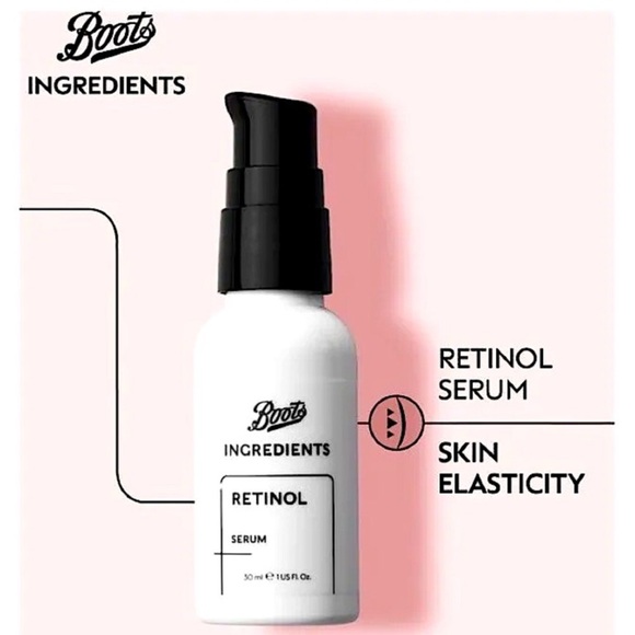 Boots Ingredients Retinol Serum, 30 mL e/ 1 FL. Oz. - Picture 1 of 6